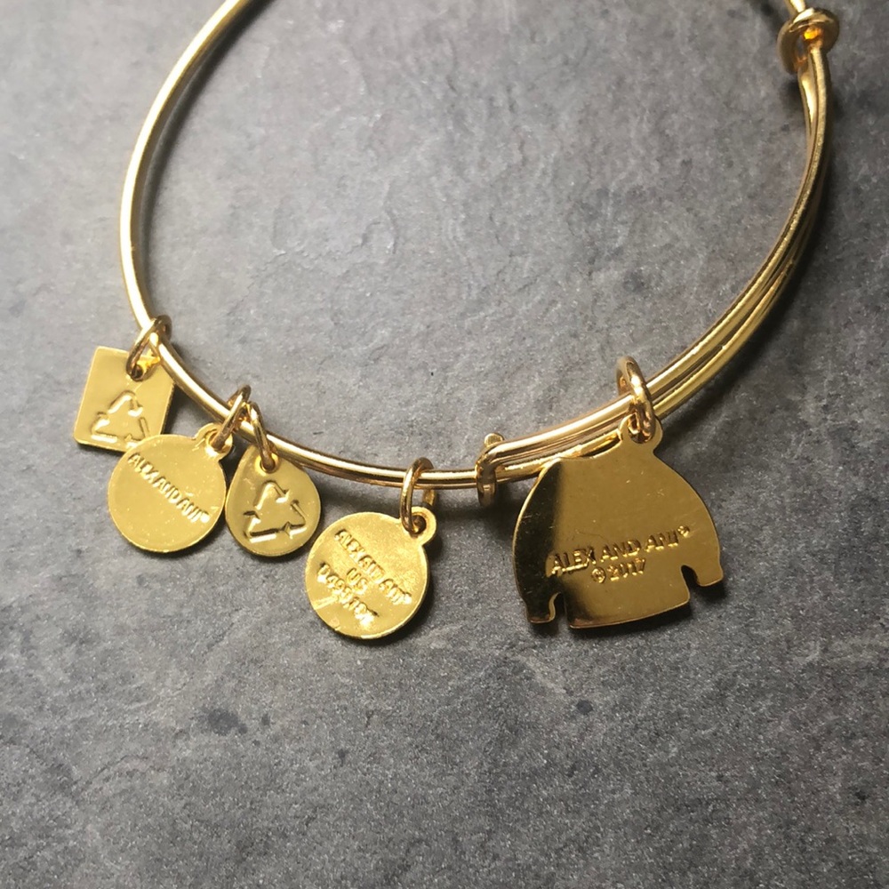 Alex and Ani Winter rain deer 🦌 sweater bracelet - Picture 3 of 3